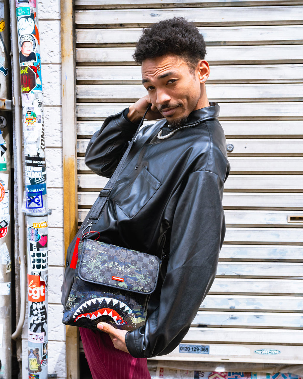 SPRAYGROUND T-Rex City Messenger Sling — product image 2