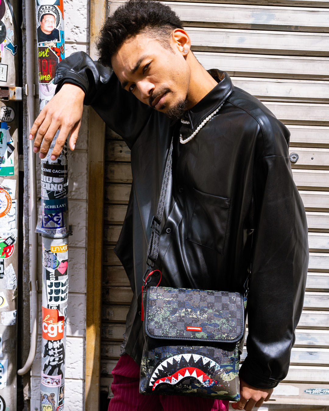 SPRAYGROUND T-Rex City Messenger Sling — product image 4