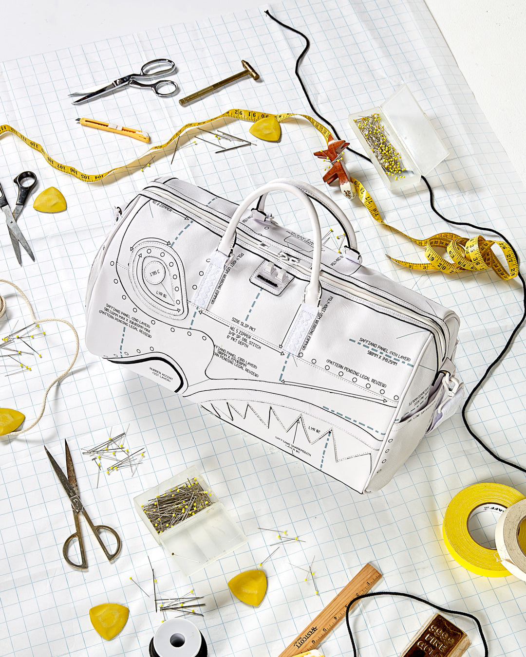 SPRAYGROUND Technical Cut & Shark Duffle — product image 4
