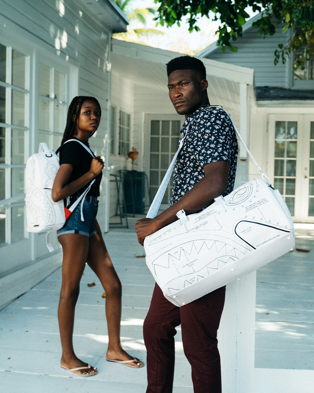 SPRAYGROUND Technical Cut & Shark Duffle — product image 10