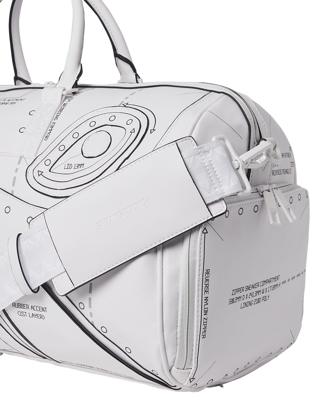 SPRAYGROUND Technical Cut & Shark Duffle — product image 12