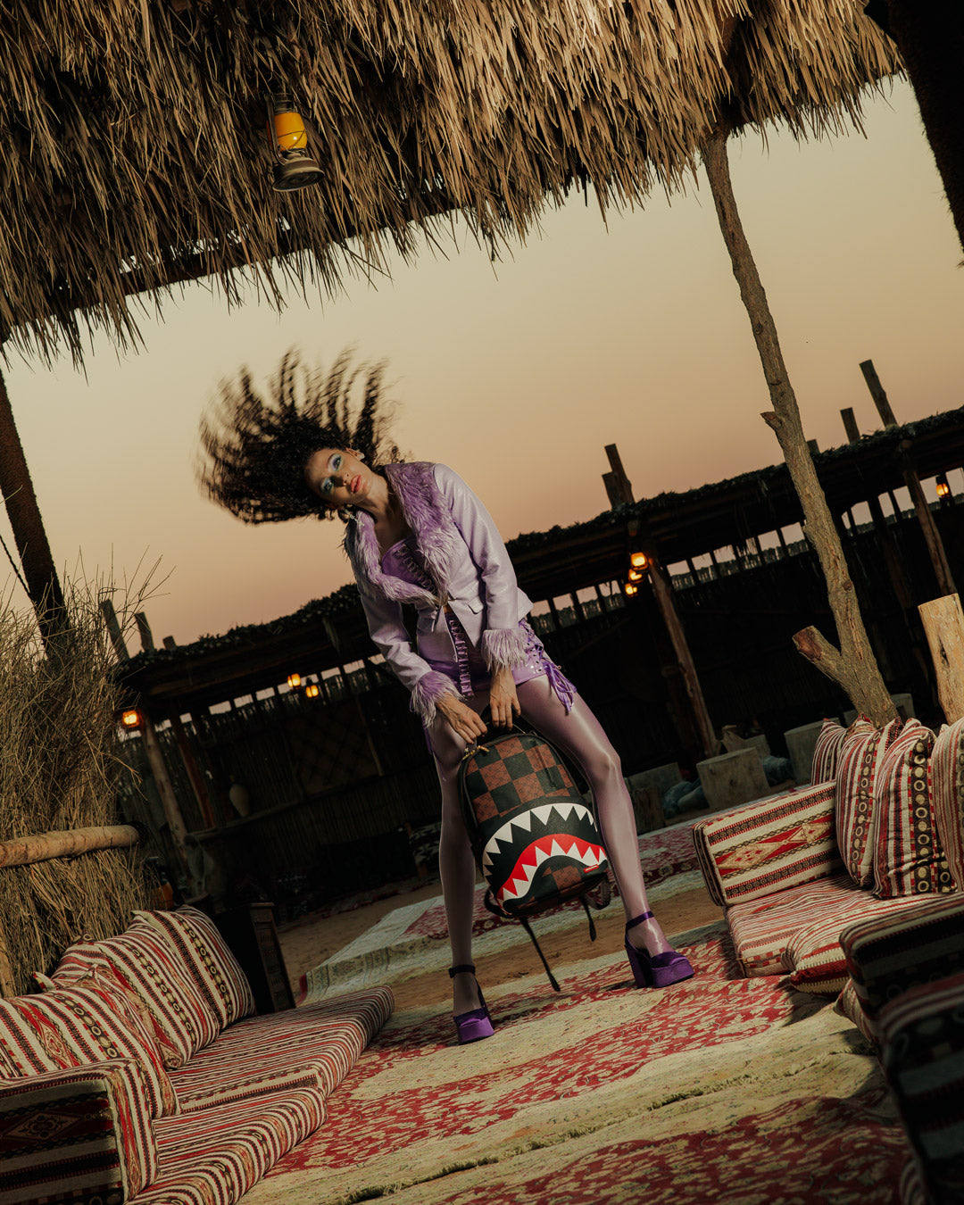 SPRAYGROUND That Big Check Shark Backpack — product image 6