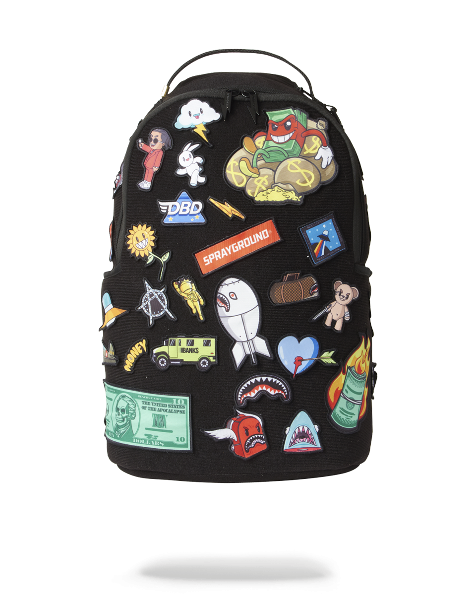 SPRAYGROUND The 32 Removable Patches Velcro Backpack — product image 4