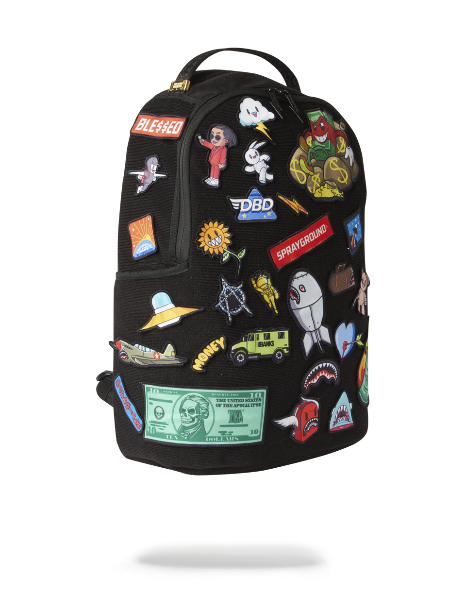 SPRAYGROUND The 32 Removable Patches Velcro Backpack — product image 6