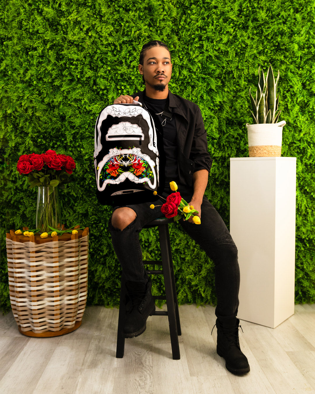 SPRAYGROUND The Floral Cut Backpack (DLXV) — product image 5