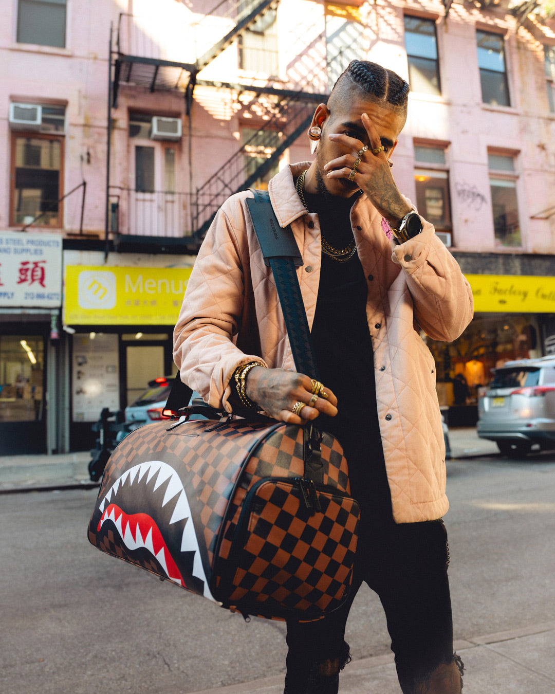SPRAYGROUND The Hangover Shark Duffle — product image 4