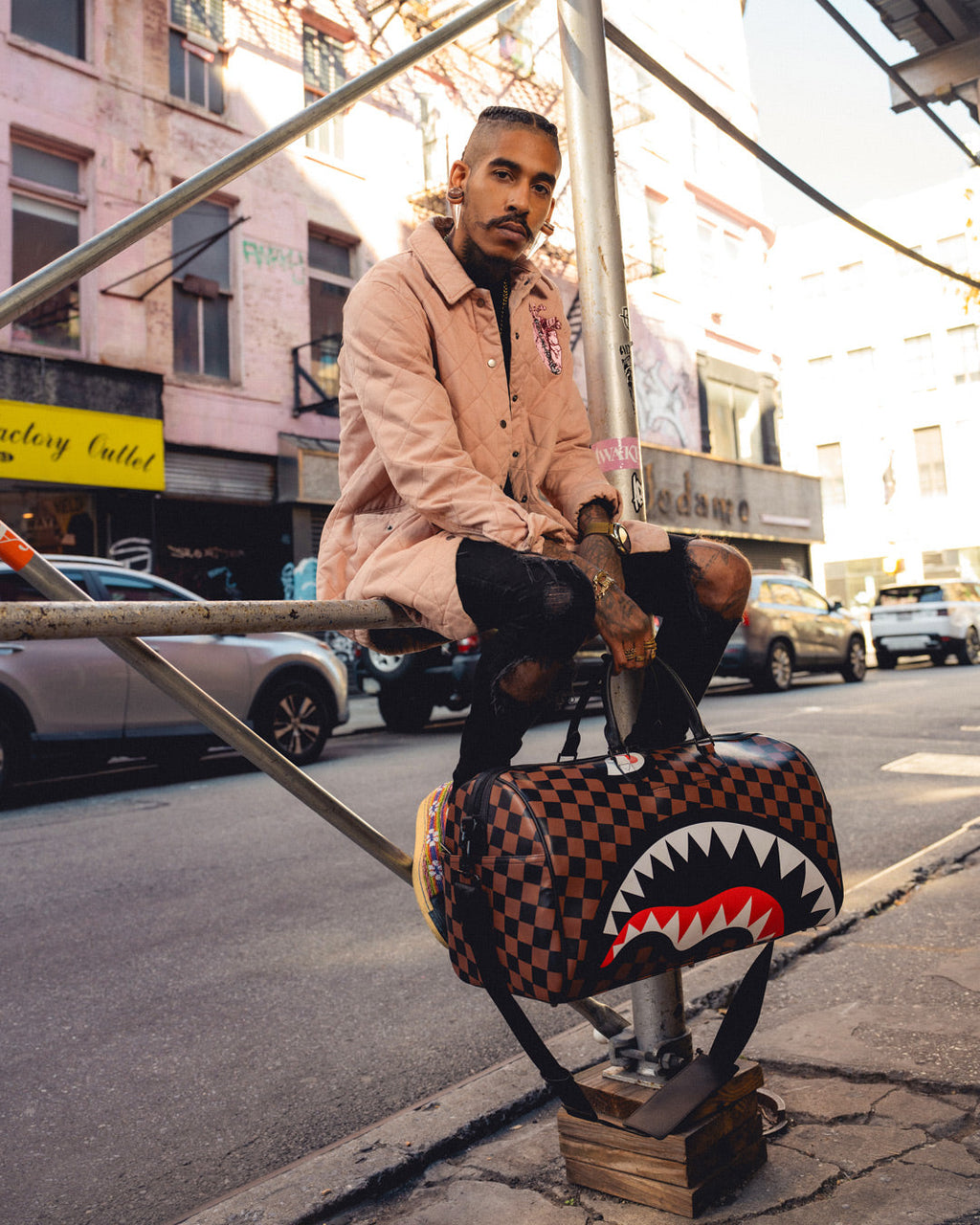 SPRAYGROUND The Hangover Shark Duffle — product image 6