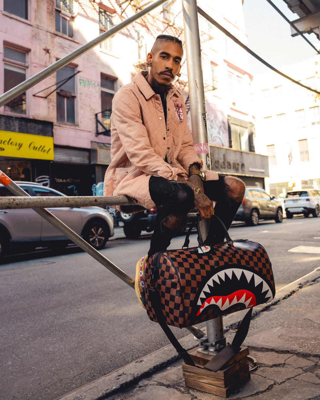 SPRAYGROUND The Hangover Shark Duffle — product image 6