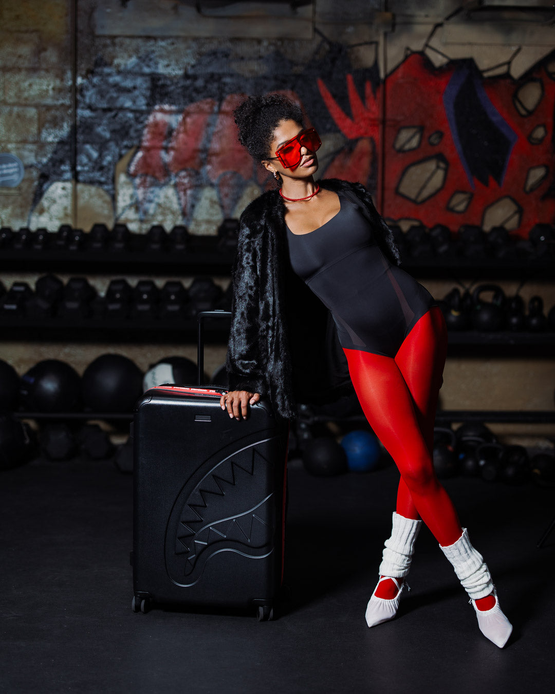 SPRAYGROUND The Hero Sharkitecture Full-Size Luggage — product image 2