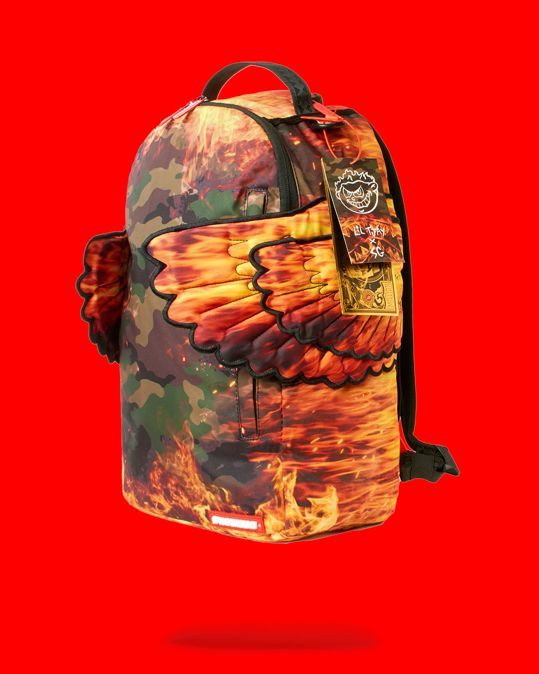 SPRAYGROUND The Lil Tjay Fallin Angel 4 Wing Backpack — product image 1
