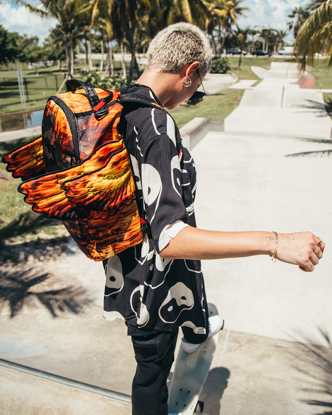 SPRAYGROUND The Lil Tjay Fallin Angel 4 Wing Backpack — product image 6