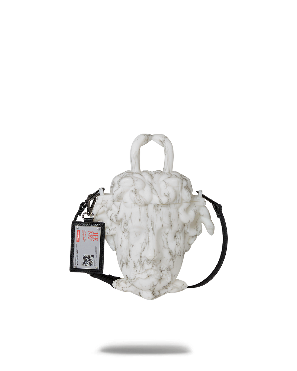 SPRAYGROUND The Met Canova Medusa Handbag (Marble) — product image 1