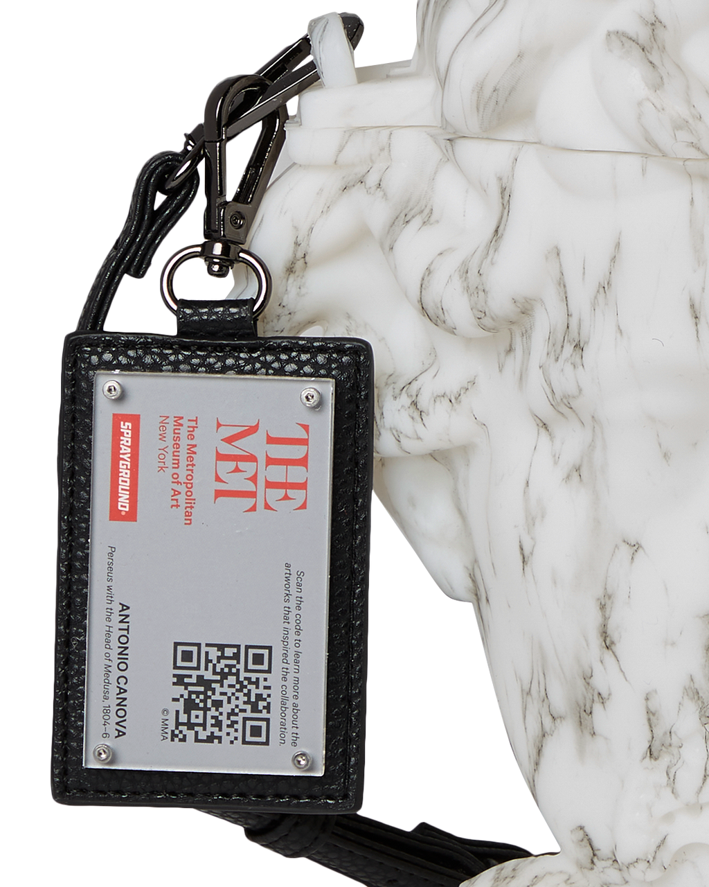 SPRAYGROUND The Met Canova Medusa Handbag (Marble) — product image 13