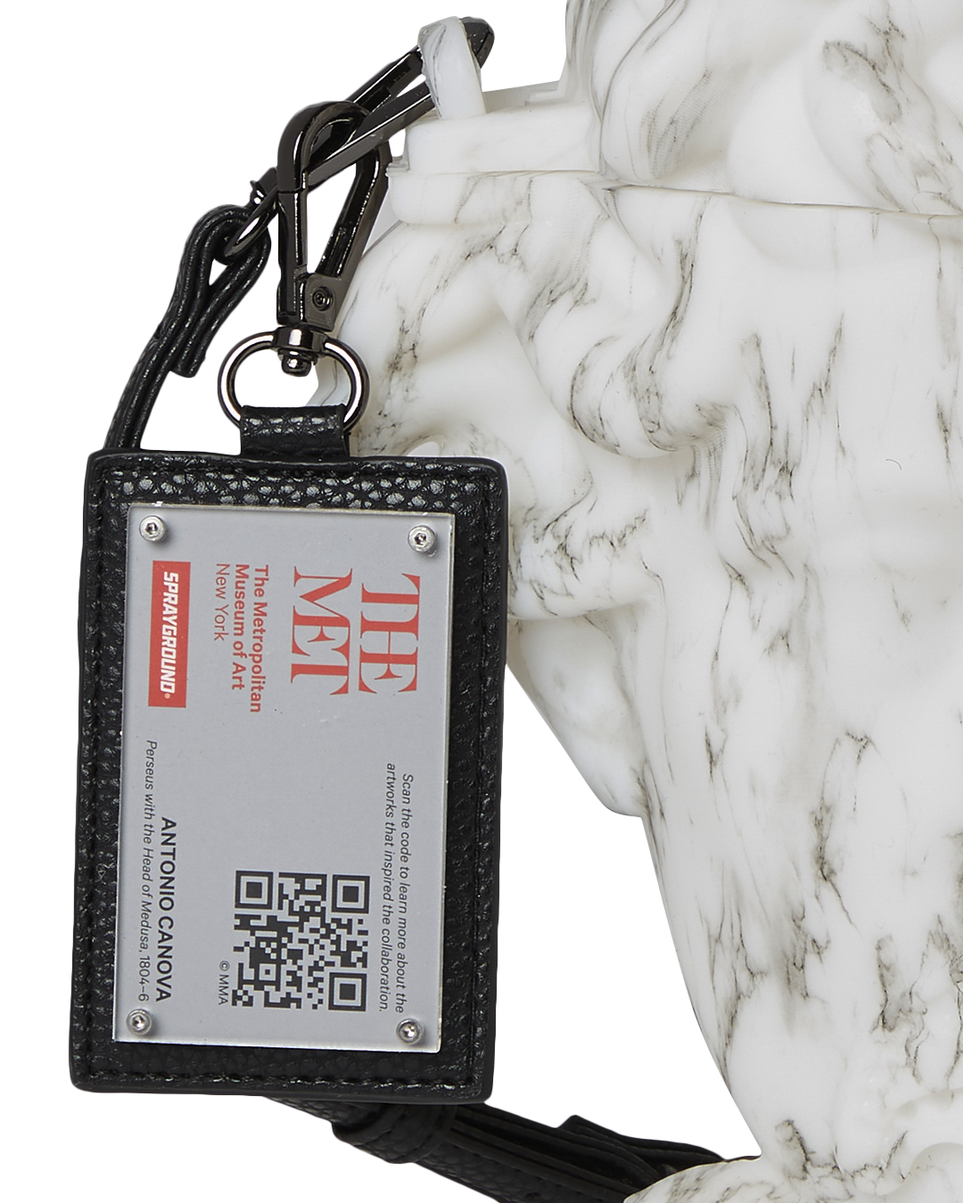 SPRAYGROUND The Met Canova Medusa Handbag (Marble) — product image 13