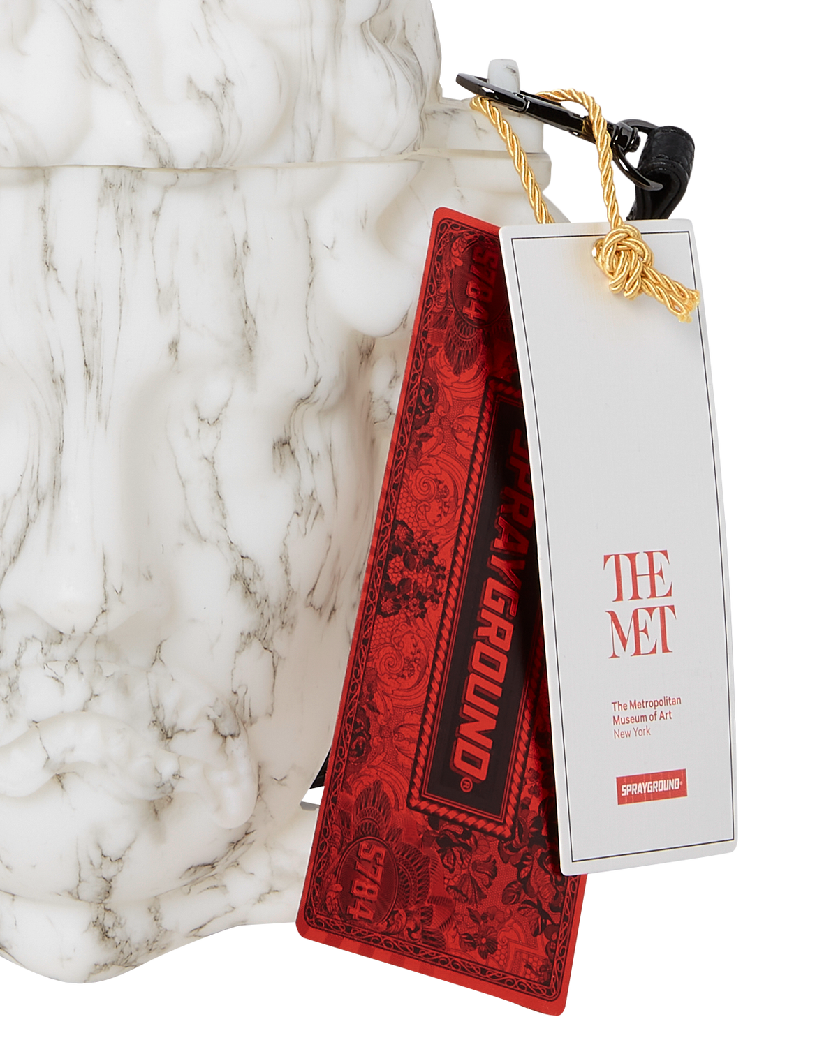 SPRAYGROUND The Met Canova Medusa Handbag (Marble) — product image 16