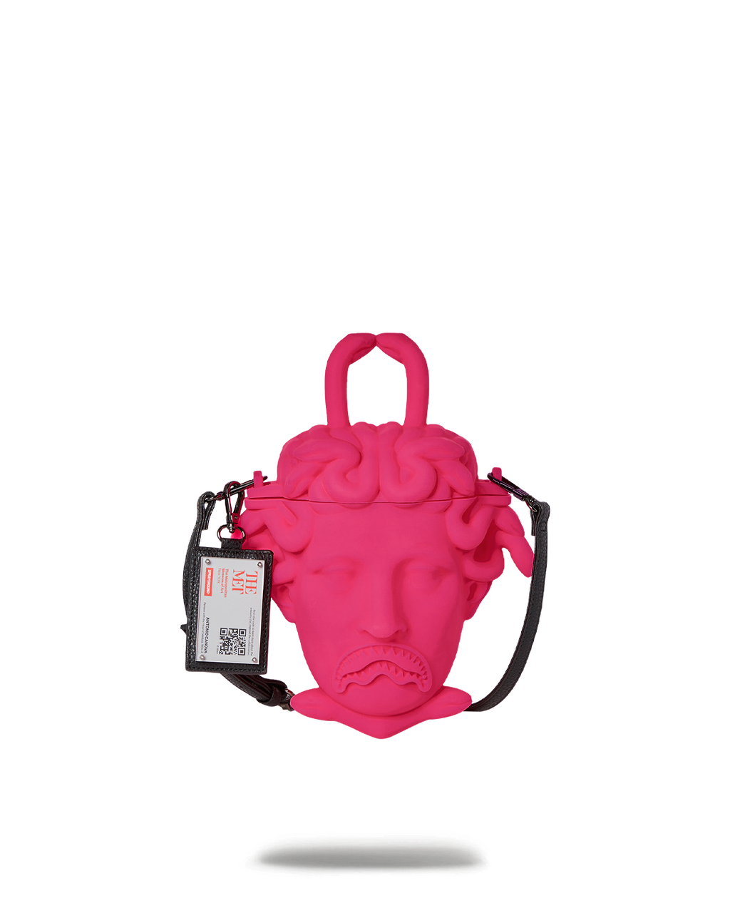 SPRAYGROUND The Met Canova Medusa Handbag (Pink) — product image 1