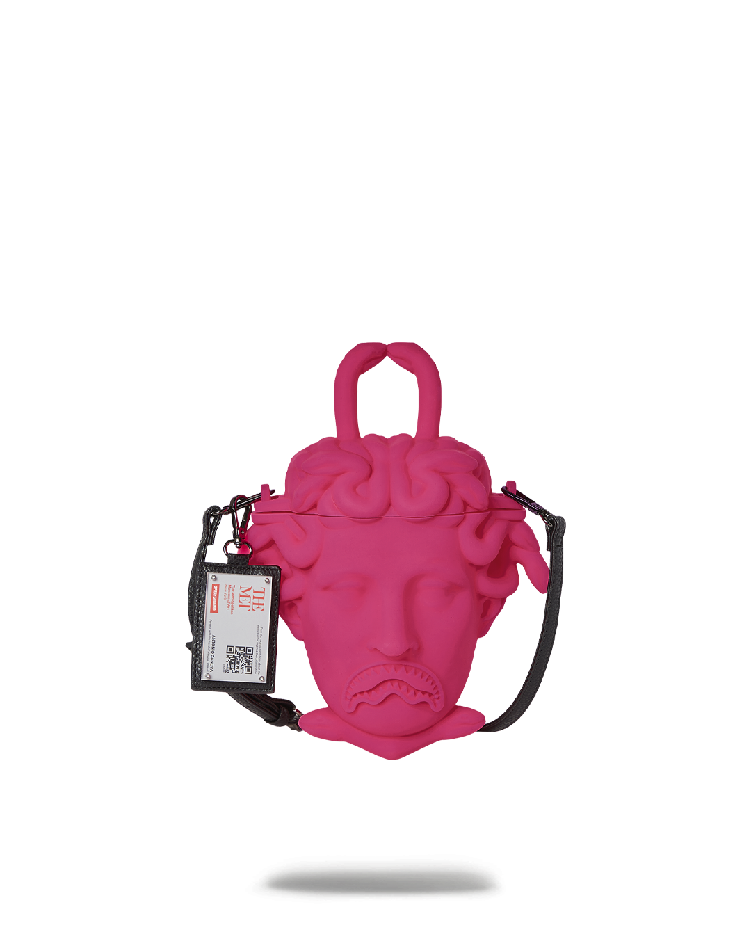 SPRAYGROUND The Met Canova Medusa Handbag (Pink) — product image 1