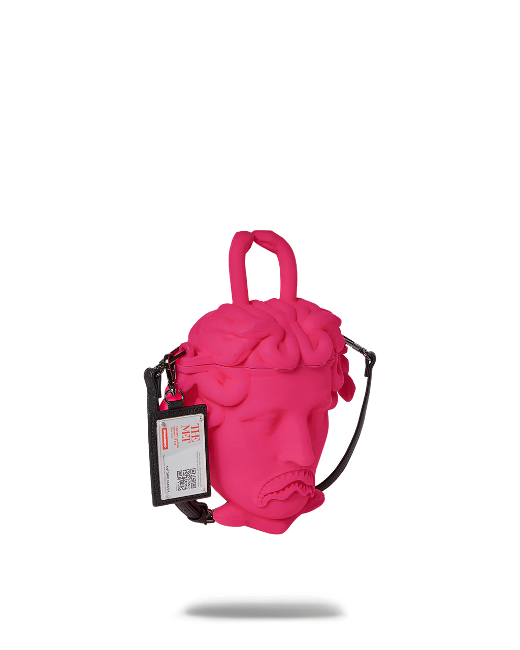 SPRAYGROUND The Met Canova Medusa Handbag (Pink) — product image 3