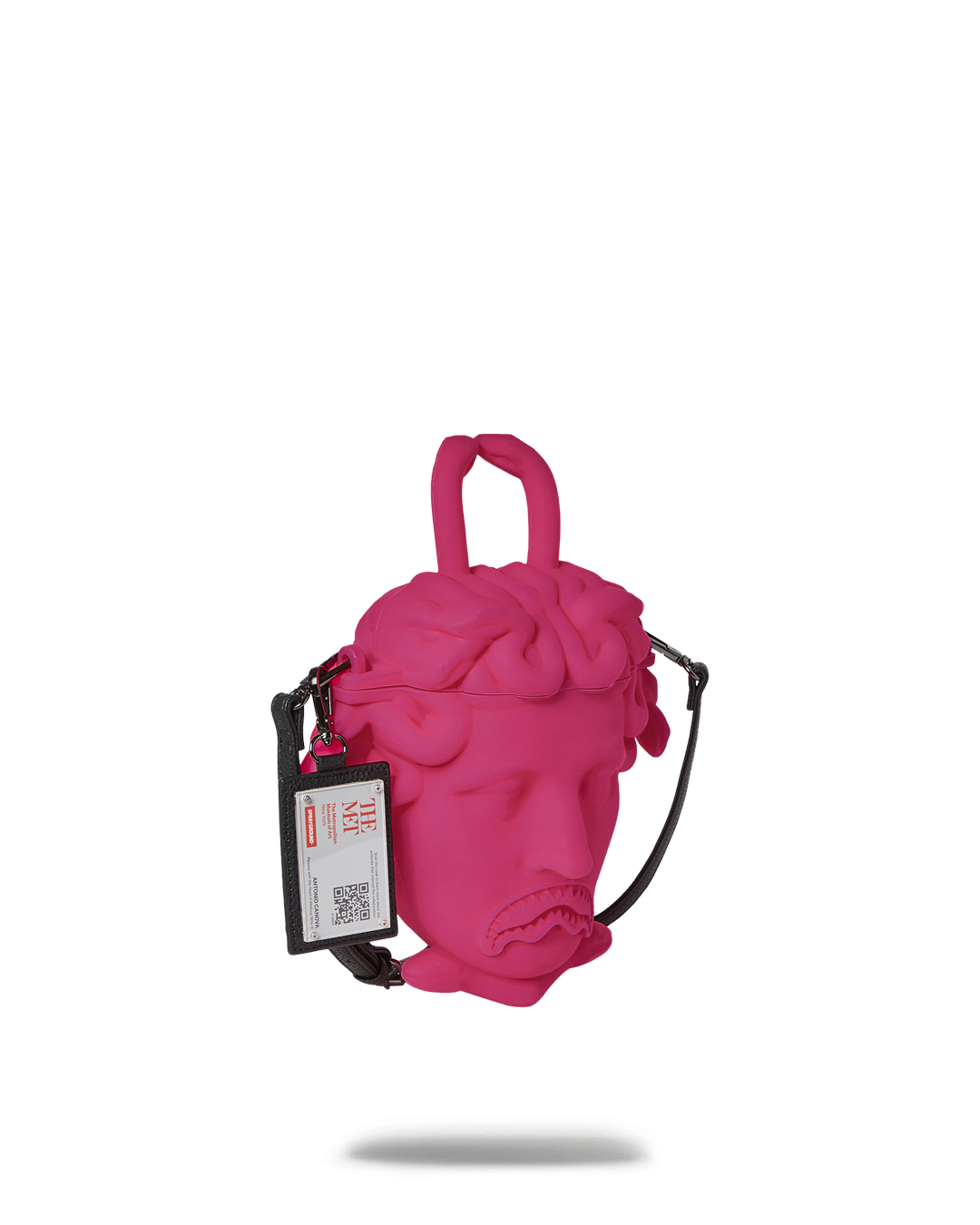 SPRAYGROUND The Met Canova Medusa Handbag (Pink) — product image 3