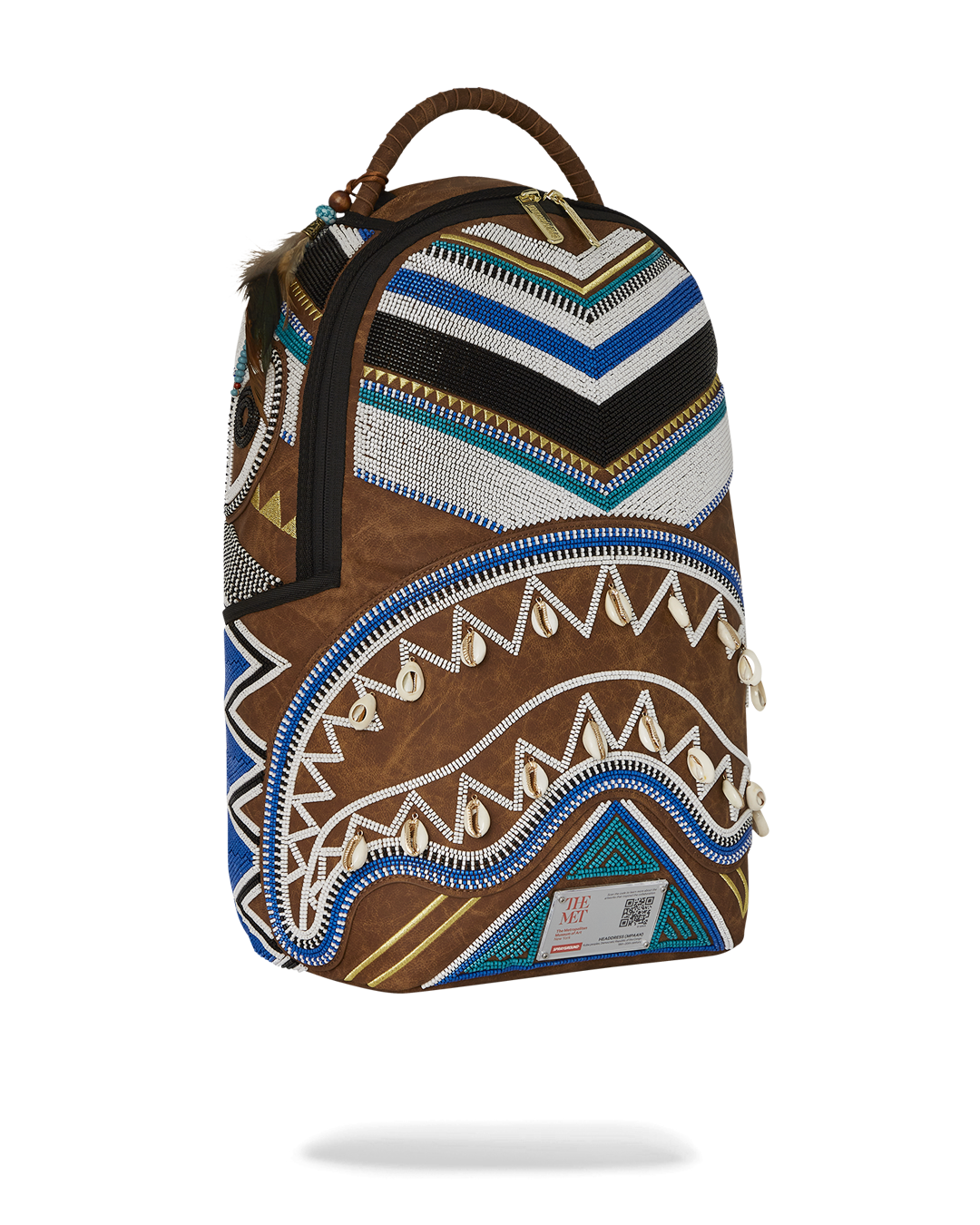 SPRAYGROUND The Met Kuba Kingdom Headdress Backpack — product image 3