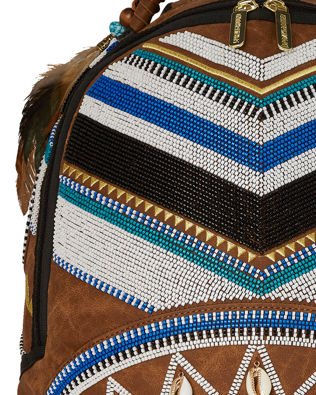 SPRAYGROUND The Met Kuba Kingdom Headdress Backpack — product image 17