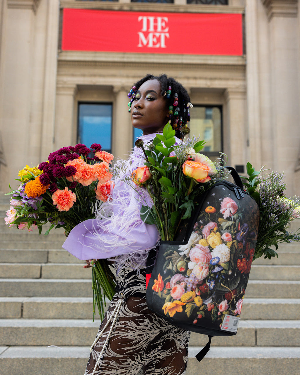 SPRAYGROUND The Met Roesen Still Life Backpack — product image 2