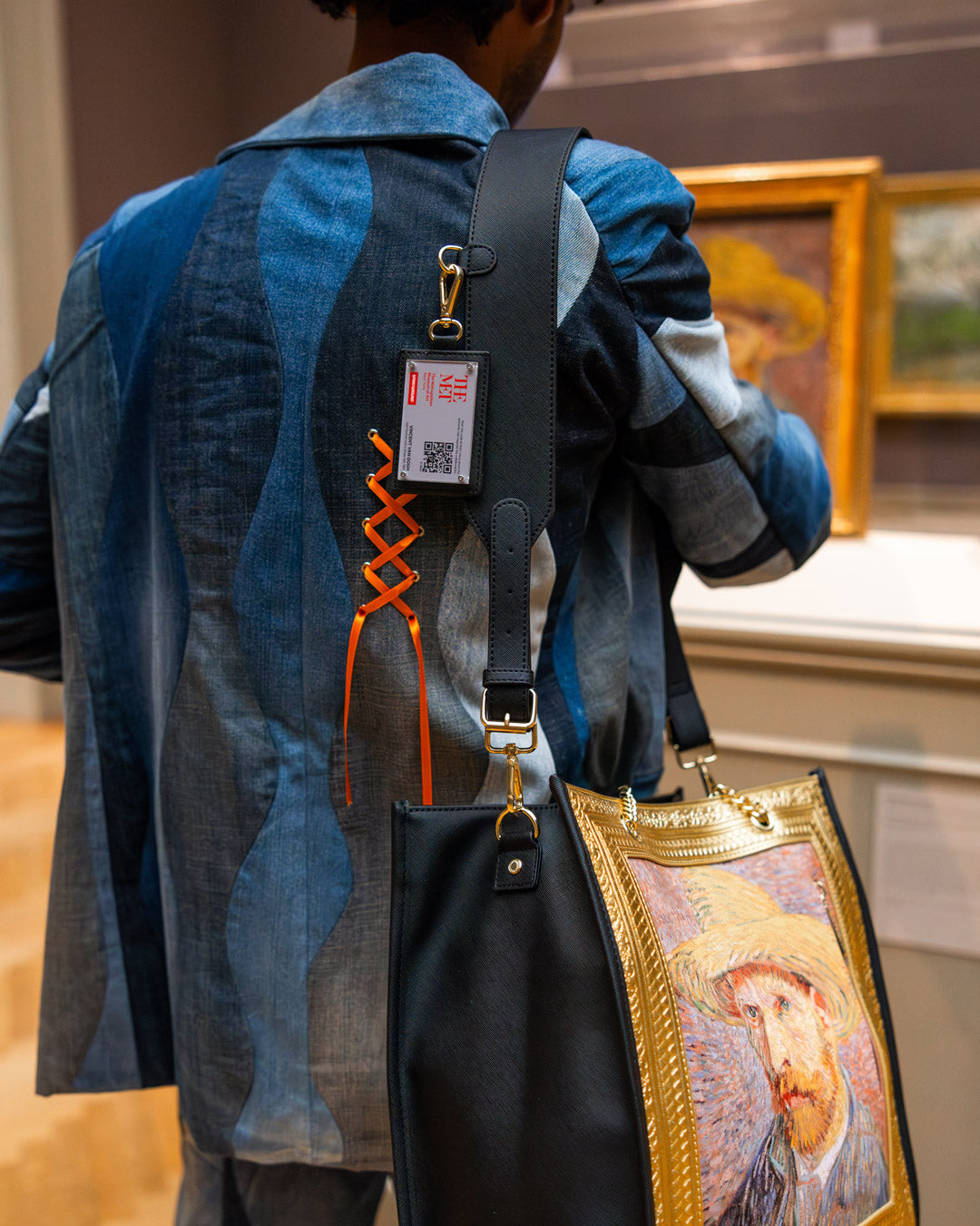 SPRAYGROUND The Met Van Gogh Framed Self-Portrait Tote — product image 4