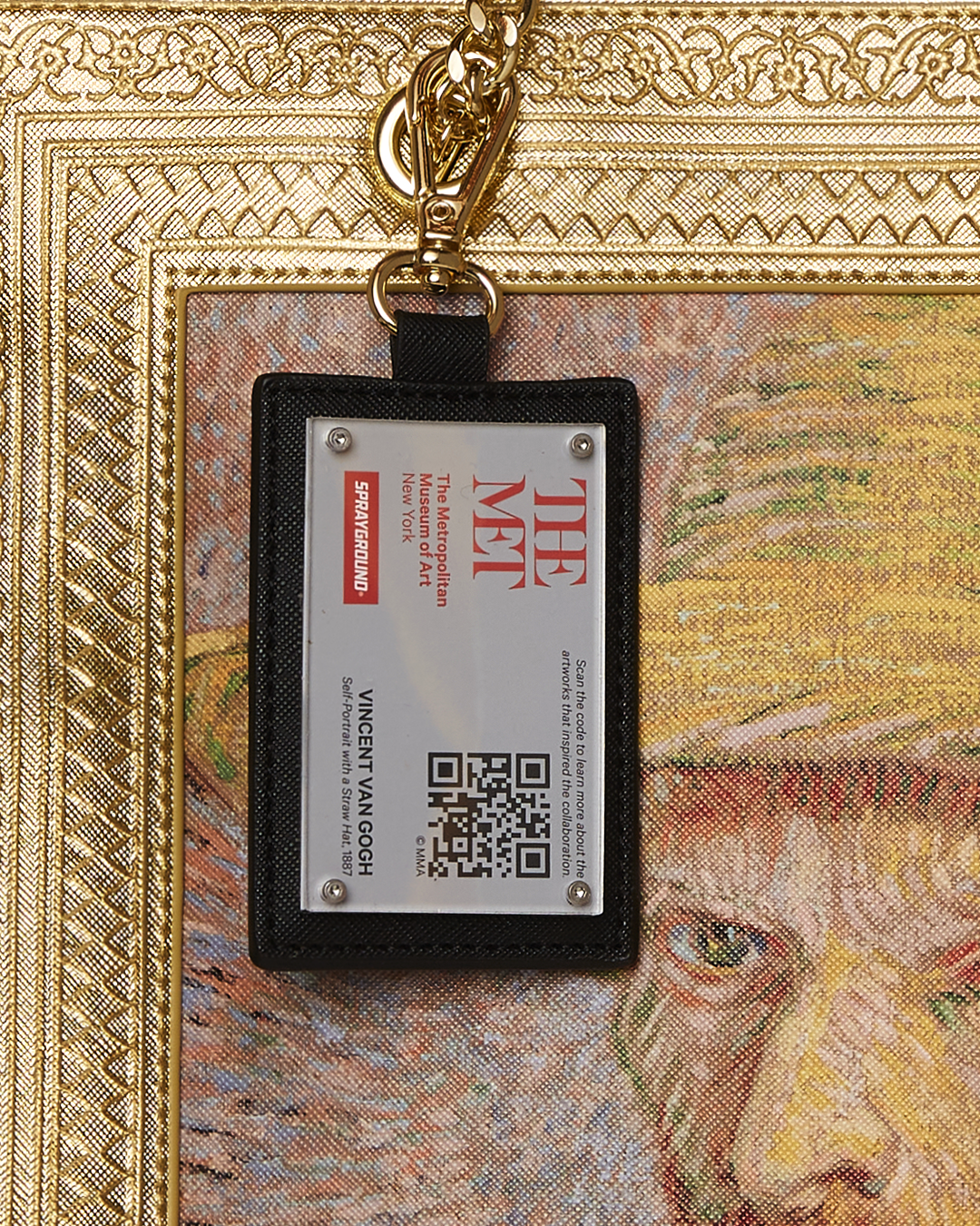 SPRAYGROUND The Met Van Gogh Framed Self-Portrait Tote — product image 6