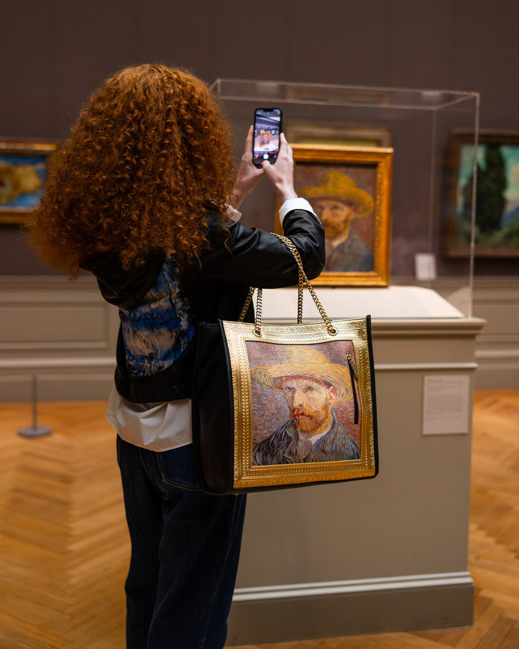 SPRAYGROUND The Met Van Gogh Framed Self-Portrait Tote — product image 7