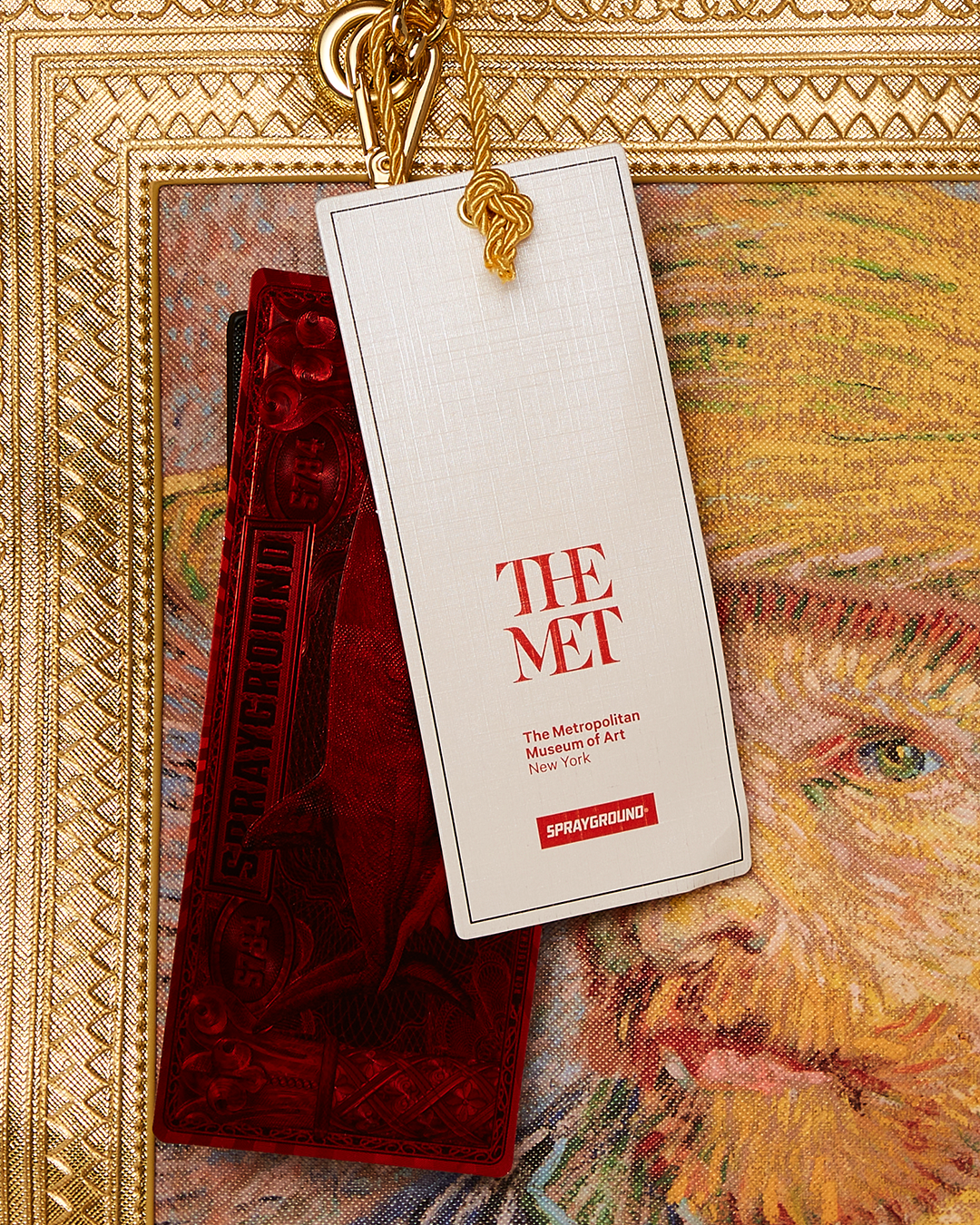 SPRAYGROUND The Met Van Gogh Framed Self-Portrait Tote — product image 12