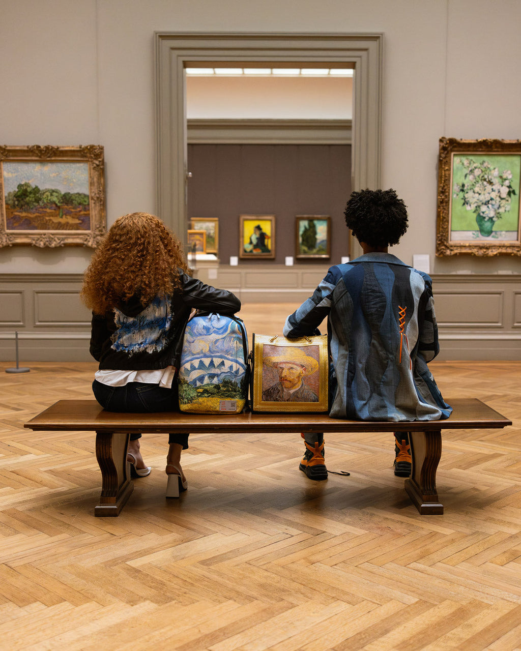 SPRAYGROUND The Met Van Gogh Wheat Field With Cypresses Backpack — product image 2