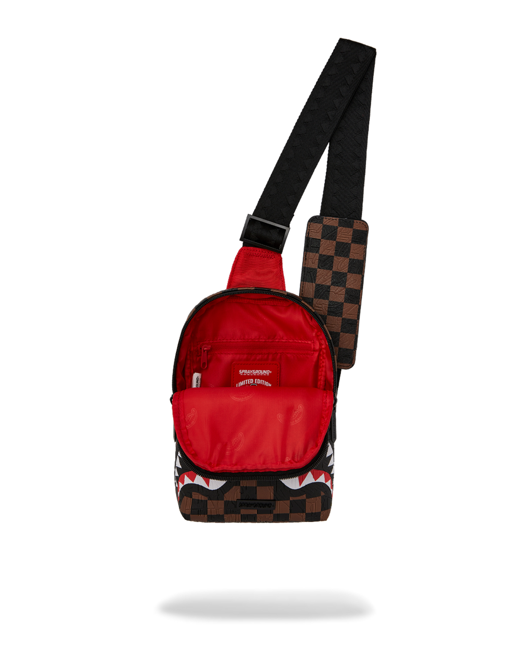SPRAYGROUND The Private Jet Shark Club Backpack Sling — product image 3
