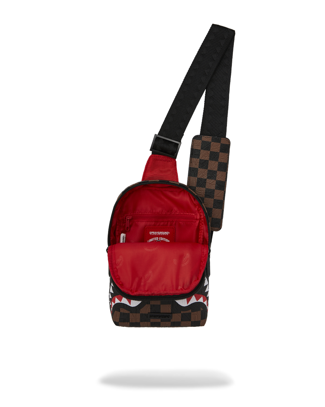 SPRAYGROUND The Private Jet Shark Club Backpack Sling — product image 3