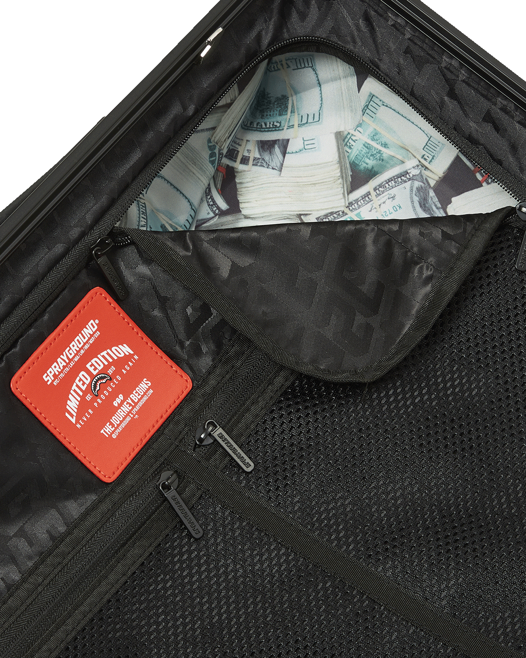 SPRAYGROUND The Private Jet Shark Club Carry-On Luggage — product image 15