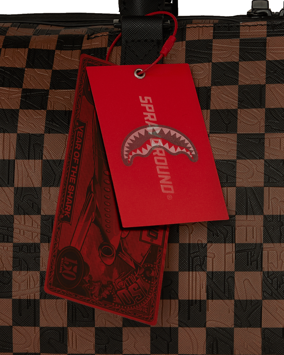 SPRAYGROUND The Private Jet Shark Club Duffle — product image 13