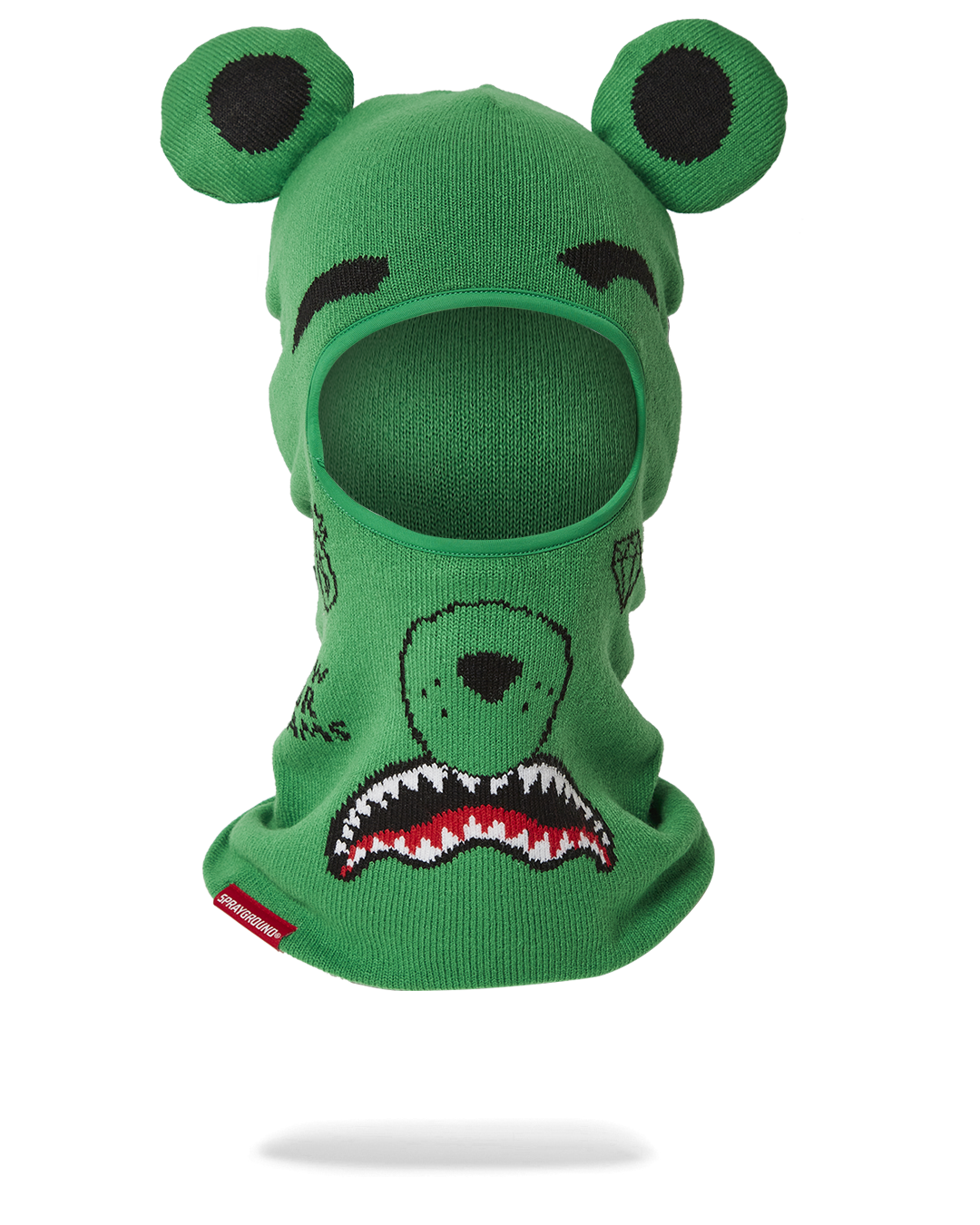 SPRAYGROUND The Real Money Bear Ski Mask — product image 1