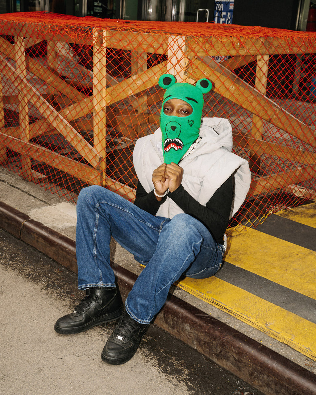 SPRAYGROUND The Real Money Bear Ski Mask — product image 4