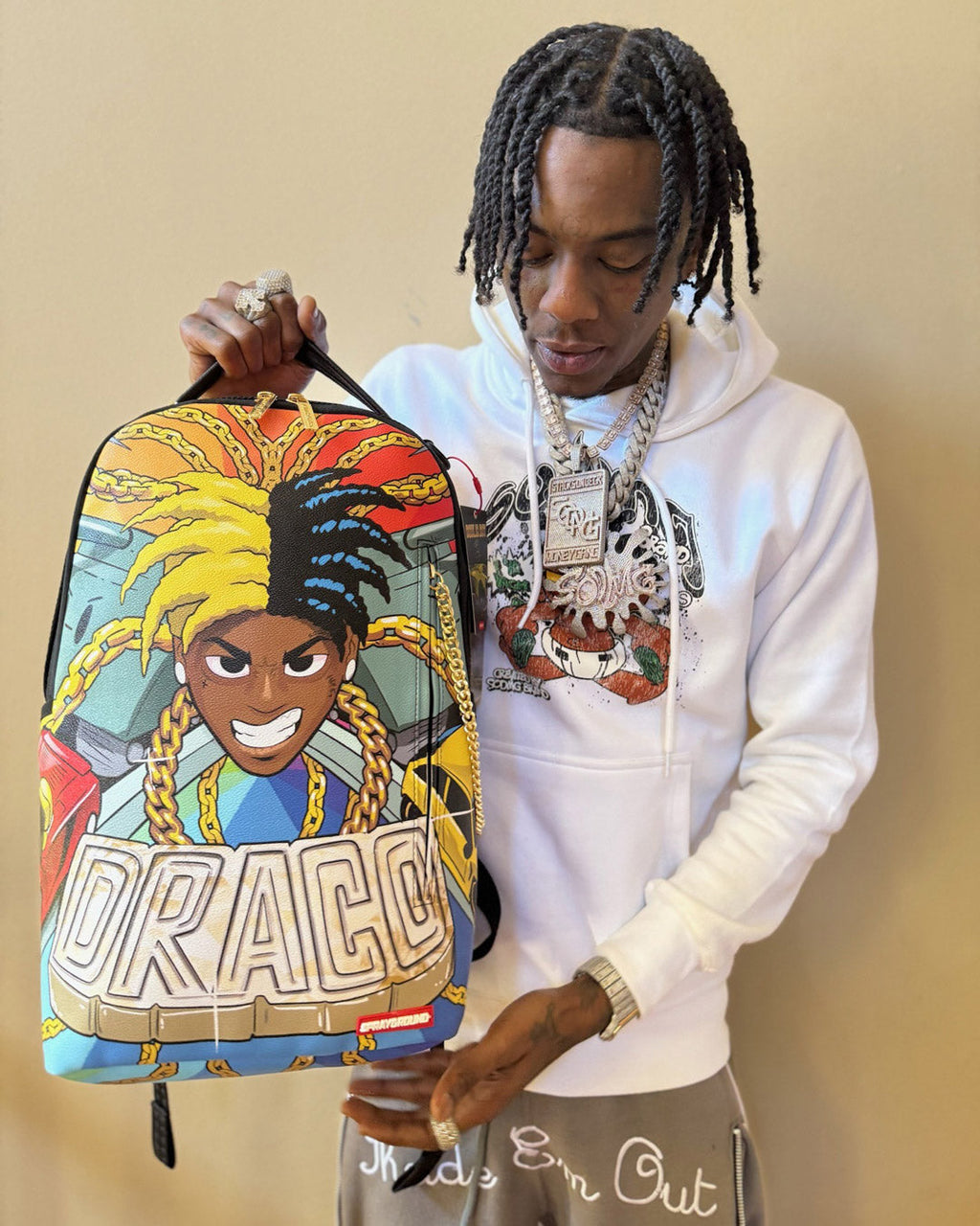 SPRAYGROUND The Soulja Boy Anime Drifter Collab Backpack — product image 2