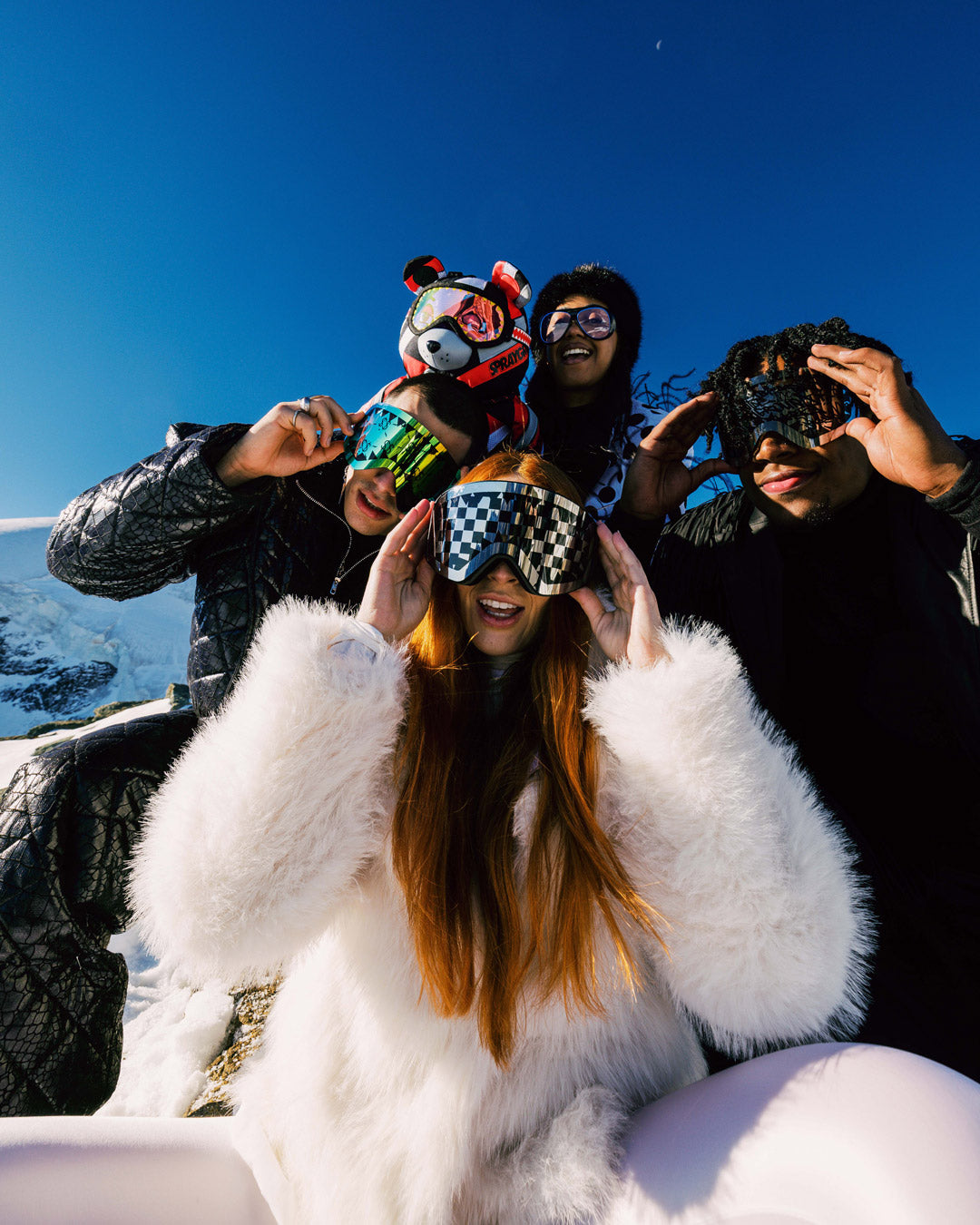 SPRAYGROUND The Street Mountain Ski Goggles (Interchangeable 3 Lenses) — product image 2