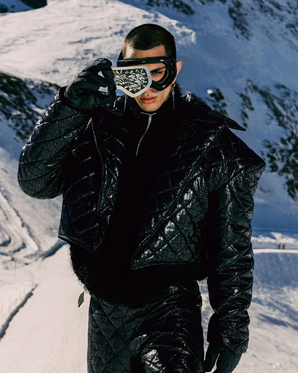 SPRAYGROUND The Street Mountain Ski Goggles (Interchangeable 3 Lenses) — product image 14