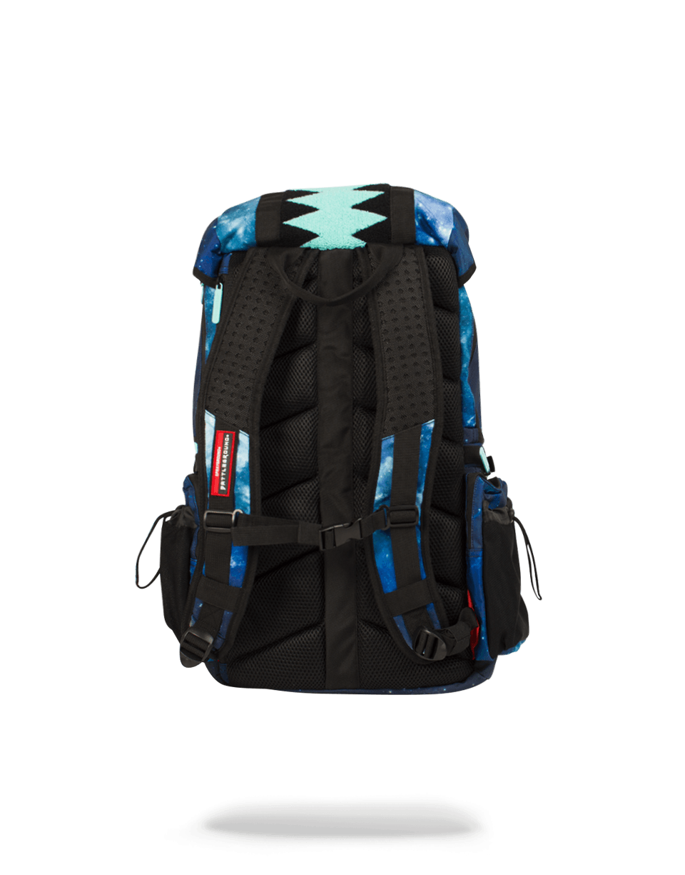SPRAYGROUND Tiff Galaxy Vertical Sharkmouth Top Gear Backpack — product image 4