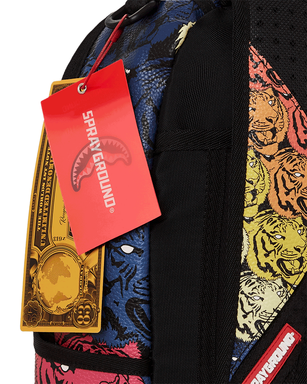 SPRAYGROUND Tiger Roar Gold Plated Backpack — product image 13