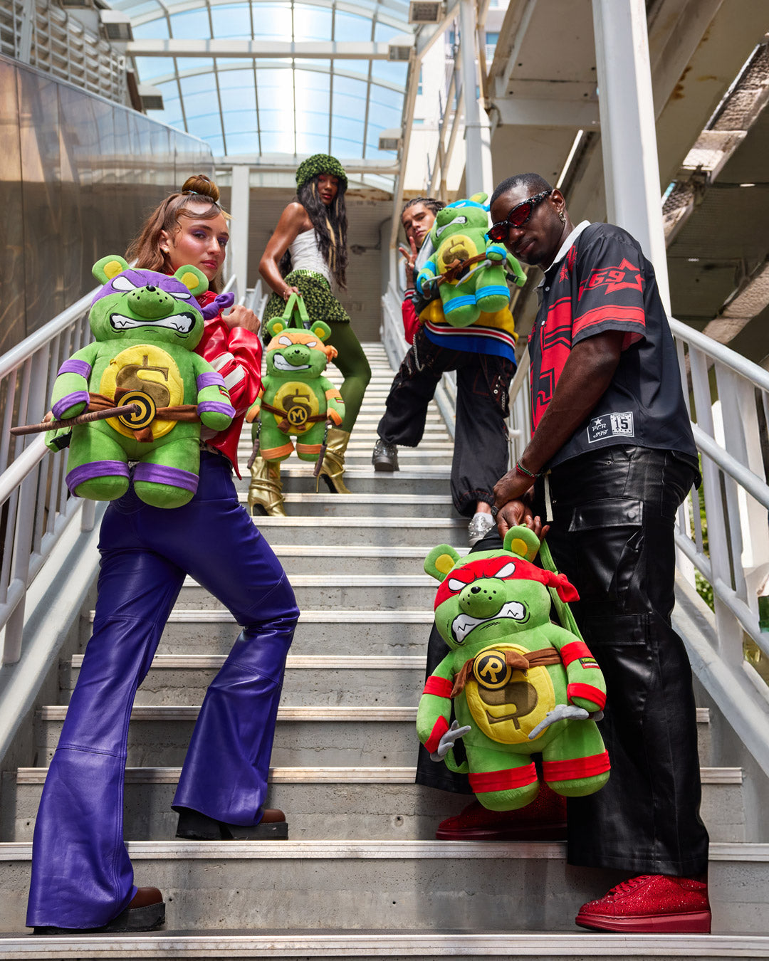 SPRAYGROUND Tmnt Leonardo Moneybear Backpack — product image 2