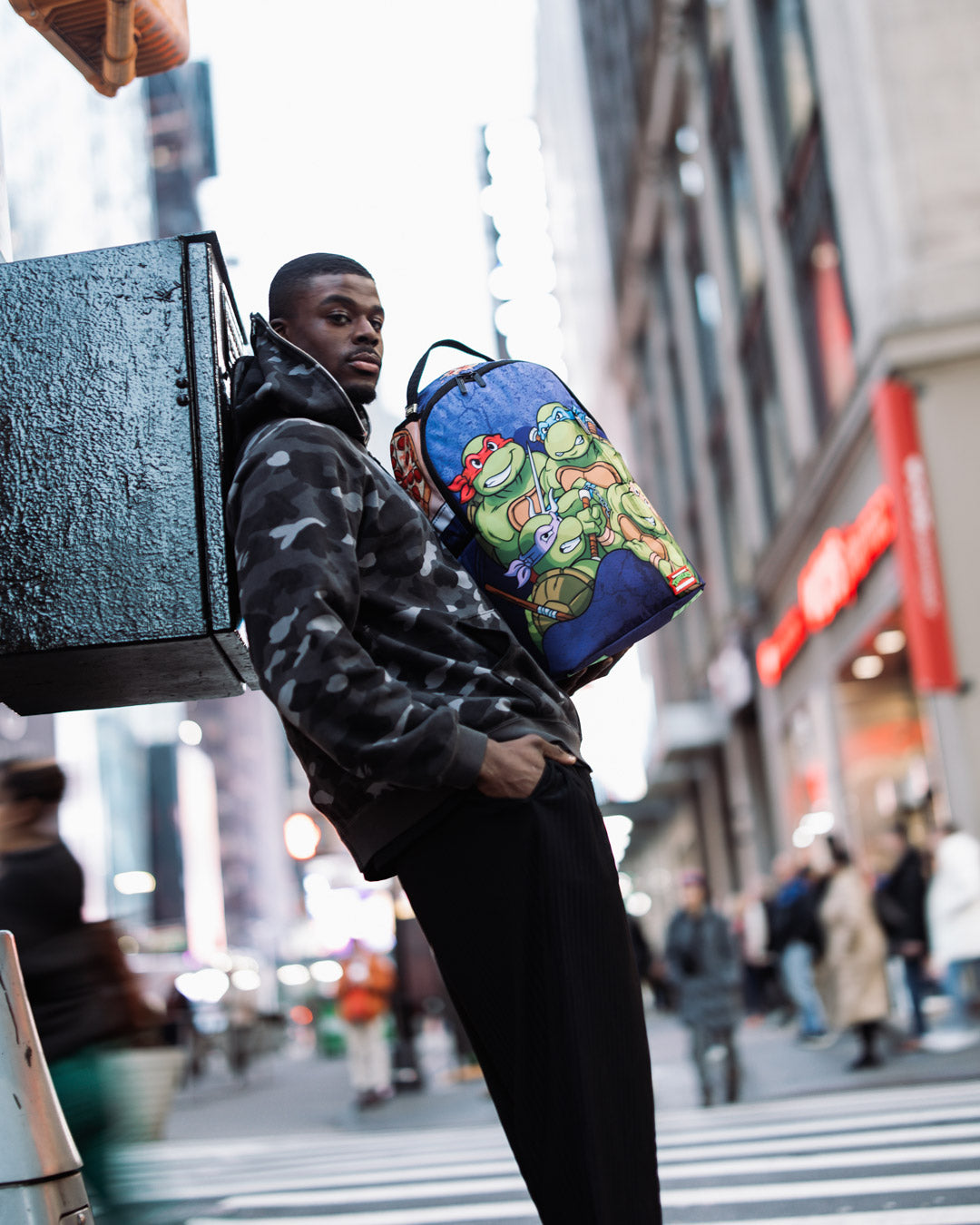 SPRAYGROUND Tmnt Sewer Cap DLXSR Backpack — product image 4