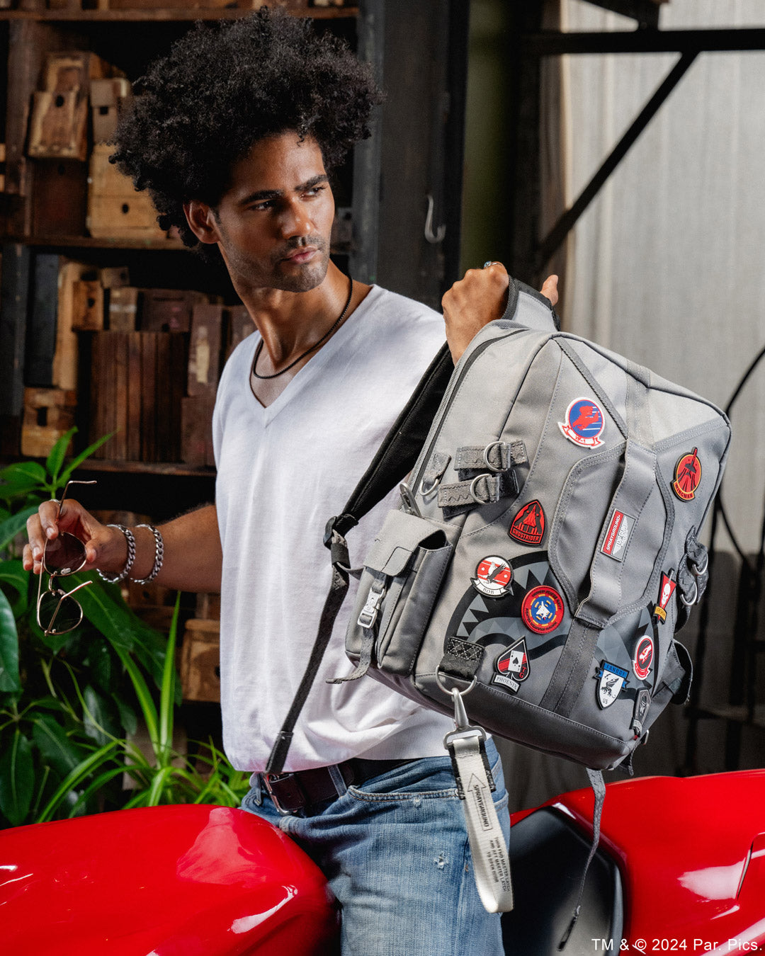 SPRAYGROUND Top Gun Flight Crew Pilot Backpack — product image 2
