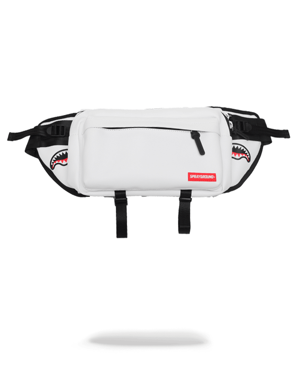 SPRAYGROUND Transporter Crossbody (White) — product image 1