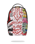 SPRAYGROUND Tri-Split Graffiti Backpack (DLXV) — product image 1
