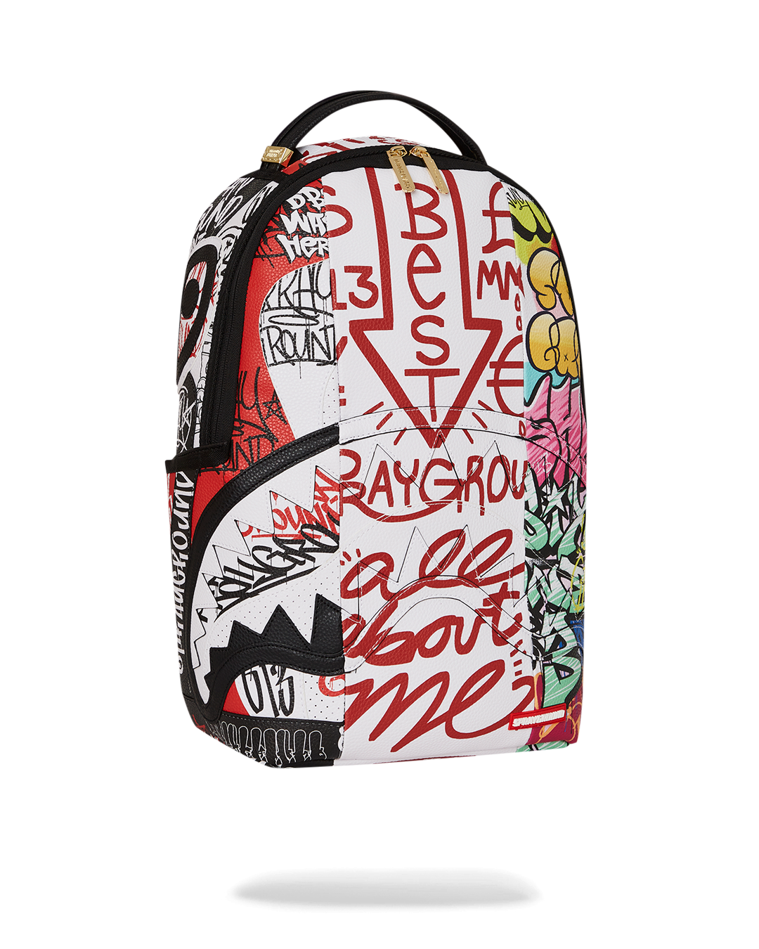 SPRAYGROUND Tri-Split Graffiti Backpack (DLXV) — product image 3