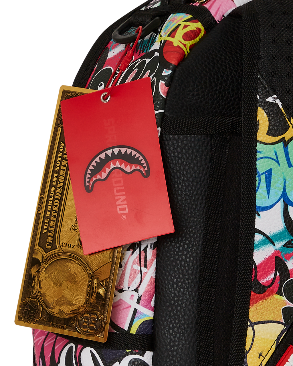 SPRAYGROUND Tri-Split Graffiti Backpack (DLXV) — product image 14