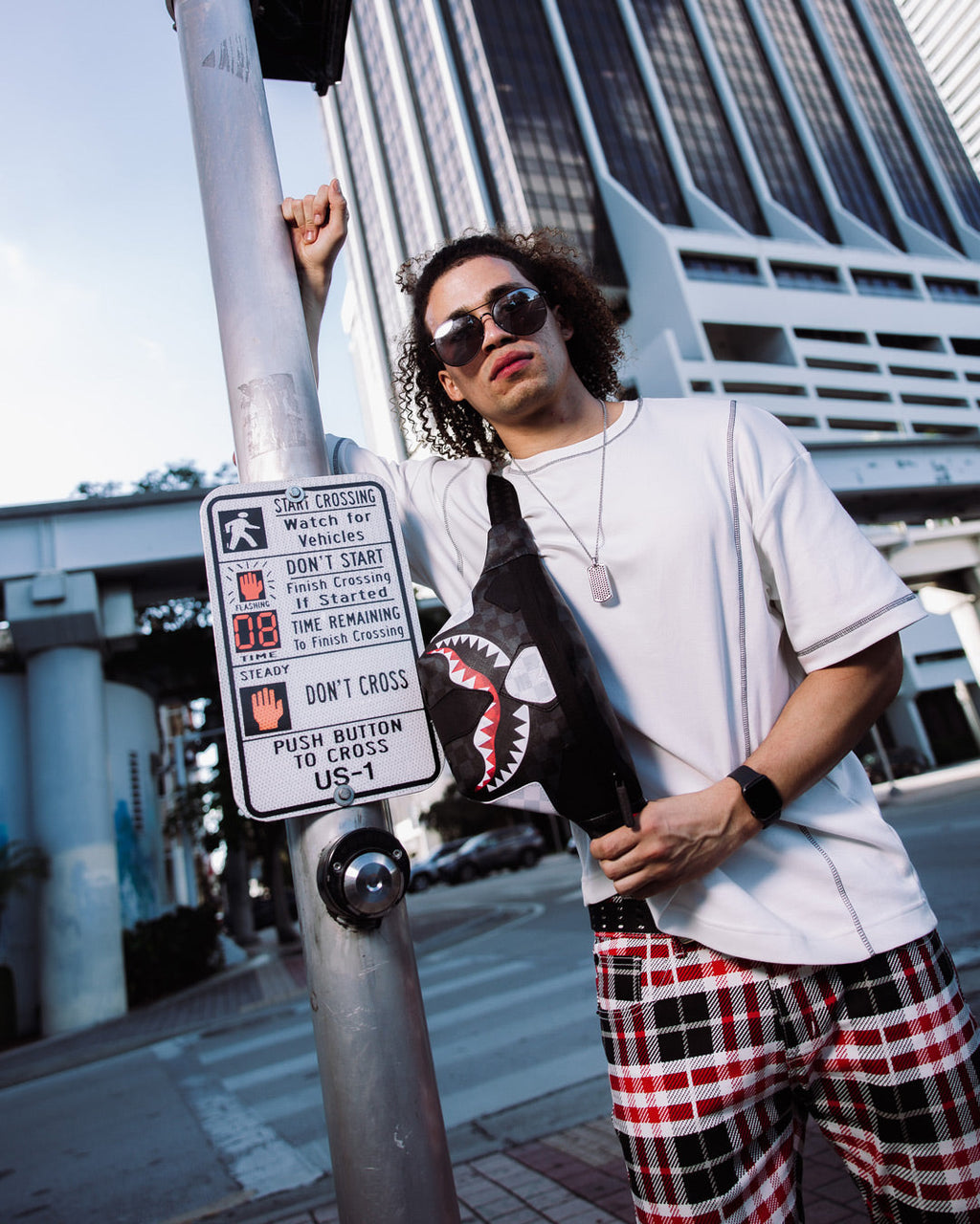 SPRAYGROUND Triple Decker Heir To The Throne Savvy Crossbody — product image 6